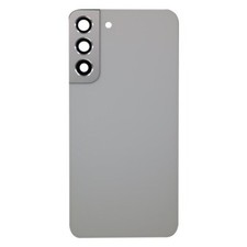 Back Glass with Camera Lens for Samsung Galaxy S22 White Aftermarket Repair