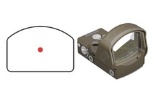 Leupold 181106 DeltaPoint Pro Flat Dark Earth 25.7 x 17.5mm 6 MOA Red Dot Reticl