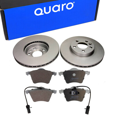 QUARO Bremsscheiben + Bremsbeläge vorne für FORD Galaxy SEAT Alhambra VW Sharan
