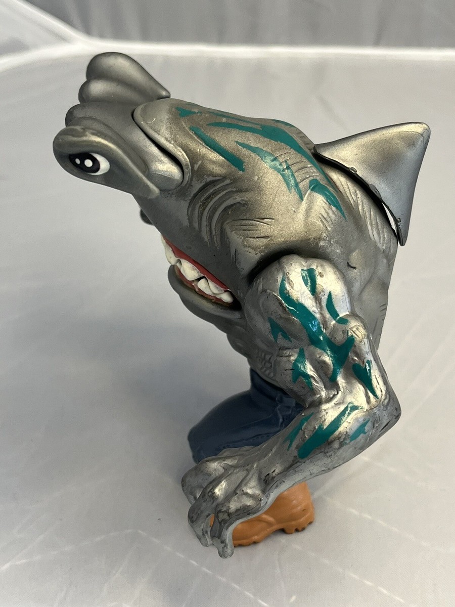 Vtg 1994 Mattel Street Sharks JAB Metallic Hammerhead Street