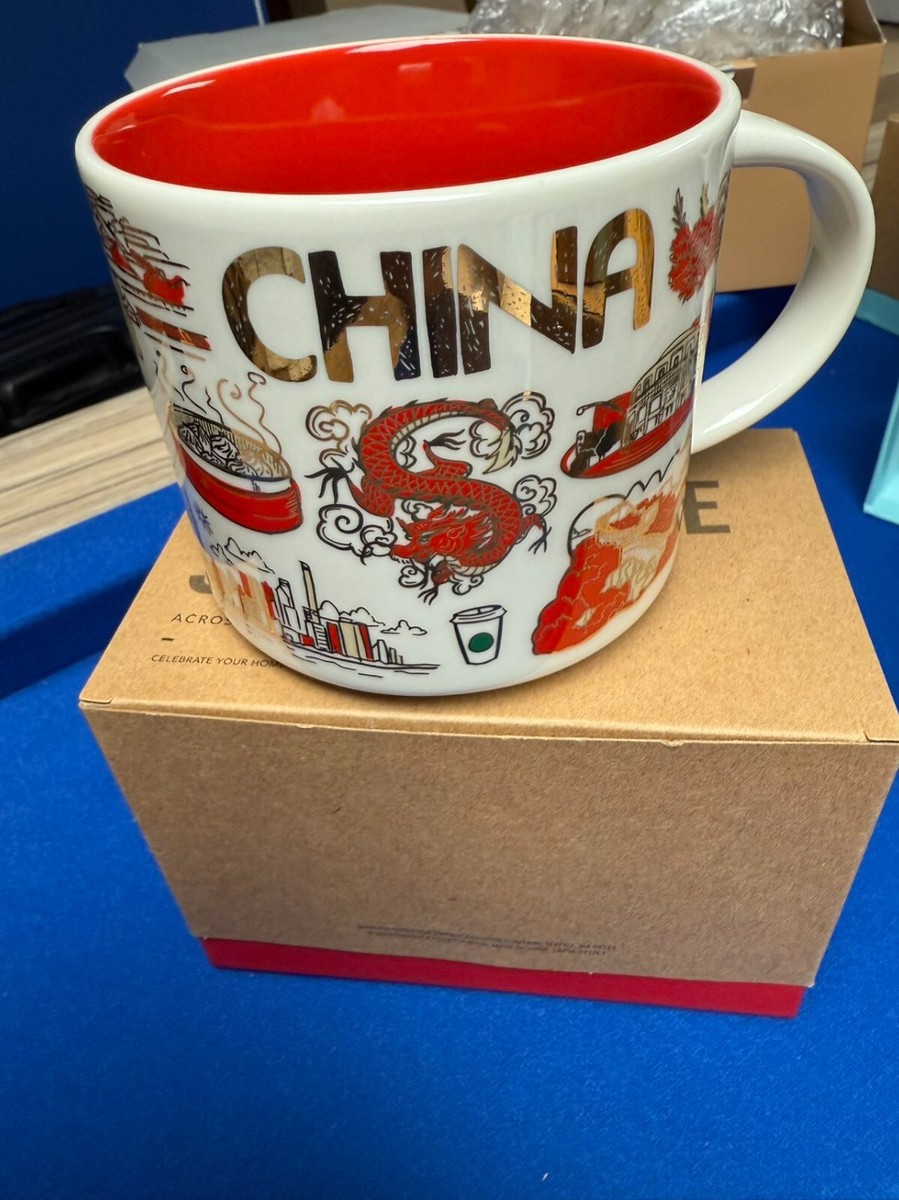 Starbucks Coffee Mug Been There Series China 14oz NIB with tag