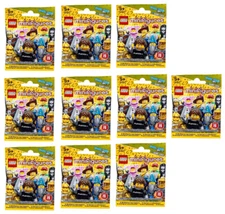 10 Packs/Bags LEGO 71007 Minifigures Series 12 Blind NEW SEALED UNSORTED