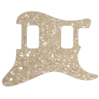 Pickguard Fender Big Apple & double FAT Stratocaster cream pearl