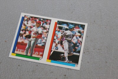 1990 Topps Baseball Stickers w/ Super Star Backs Complete Your Set List U-Pick