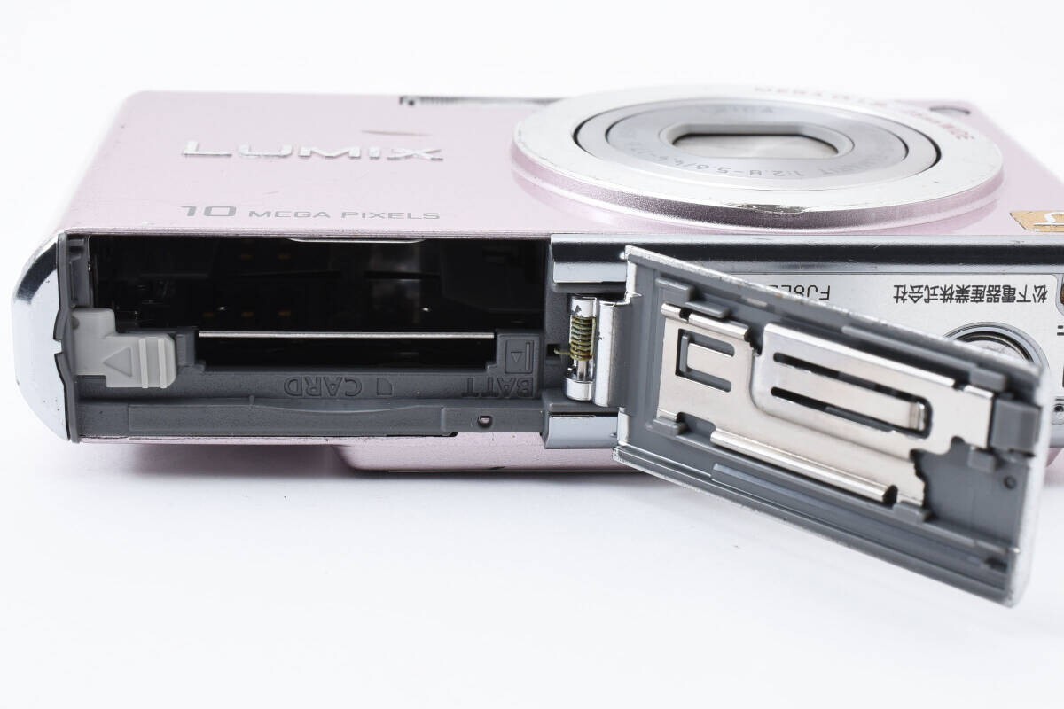 Panasonic LUMIX DMC-FX35 Pink Digital Camera Leica Lens Language