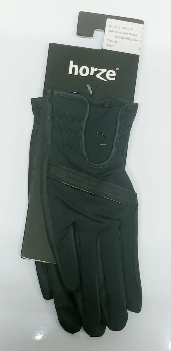 HORZE Polygrip Gloves Basic Model, Black, XL