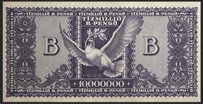 Banknote, Hungary, 10,000 Pengö, 1945, 1945-07-15, KM:119a, EF(40-45