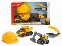 Dickie Volvo Construction Playset Bagger + Helm Spielzeug FüR Sandkasten