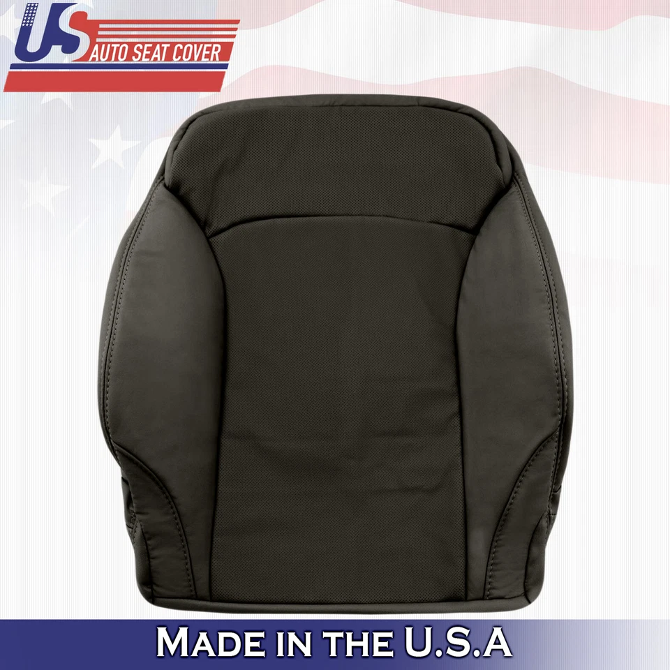 Cubierta de cuero perforada superior del conductor en negro para Lexus IS250 IS350 2006 a 2013 Foto 3 de 4