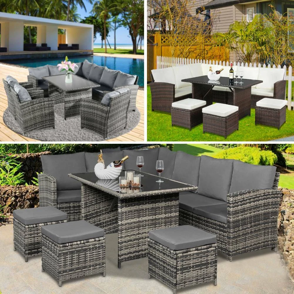 Rattan Sofa Dining Set Matttroy