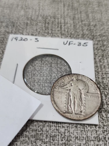 1920 S Standing Liberty Quarter VF