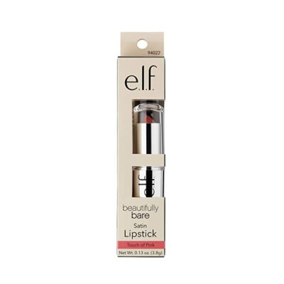 (2-Pack) NEW ELF Cosmetics Beautifully Bare Lipstick Touch of Pink 94022