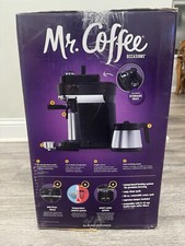 Mr。 Coffee 不锈钢黑色咖啡机|