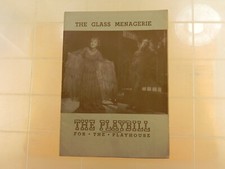 The PLAYBILL for The Playhouse - 1945 - The Glass Menagerie