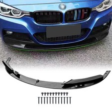 Front Bumper Spoiler Lip for BMW 3 Series F30 328i 335i M Sport Carbon 2012-2018
