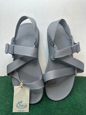 Chaco Lowdown 2 Sandals Gray Adjustable Straps Men display picture 1