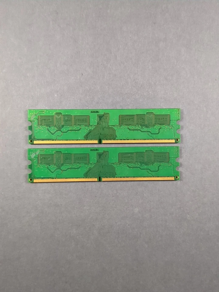 1 GB 2 x 512MB Micron PC2 5300 DDR DIMM Memory Stick Mt8htf6464ay S-667b8 - Image 4 of 4