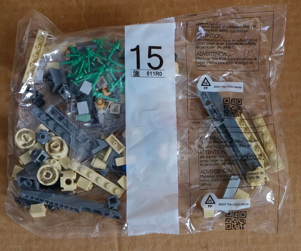 Harry Potter Lego Hogwarts Castle 71043 Individual Sealed Bags