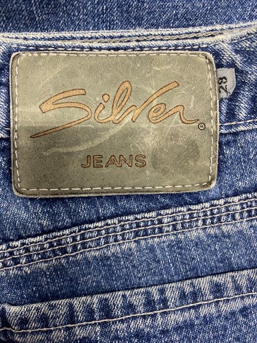 Silver Jeans Womens Bootcut Medium Wash Blue Denim Size W28 L36 Vintage - Picture 7 of 7