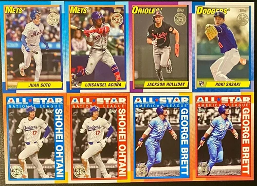 2025 Topps Series 2 1990 Topps & 1990 All Star -You Pick & Complete Your Set!