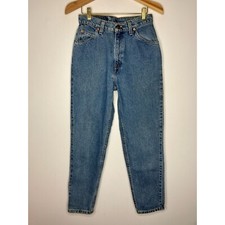 Vintage Levis 921 Tapered Orange Tab Jeans Women's Sz 10 Short 28 Waist READ