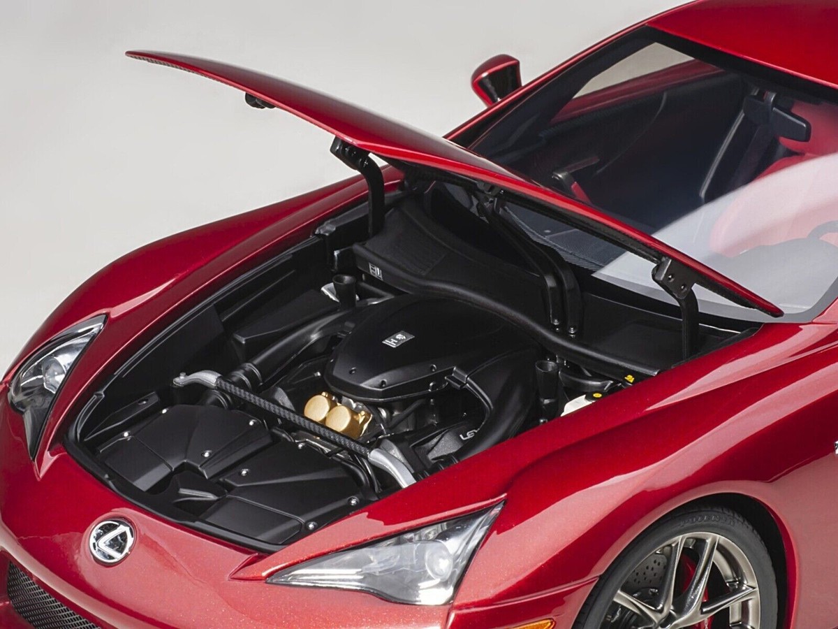 その他 li fafa a ceramic car 1/18 Scale Lexus LFA (Pearl Red Metallic) Composite Model