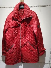 Barbara Lebek Coat Jacket Size 14 Red