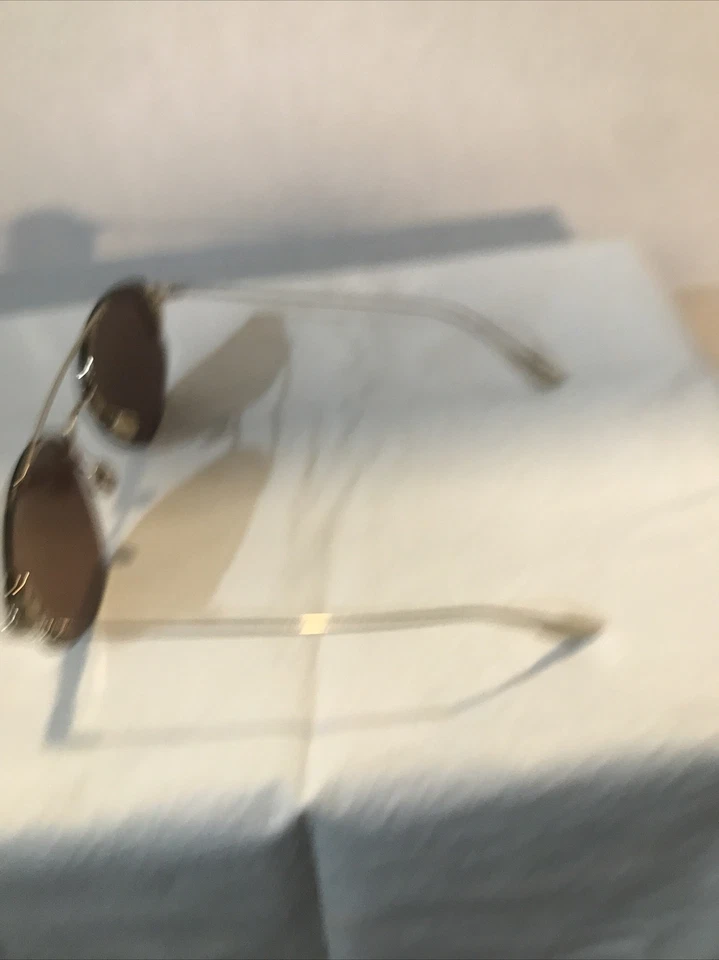 Christian Dior сильнее золото зеркальный авиатор солнцезащитные очки J5GSQ $60 - Изображение 3 из 4