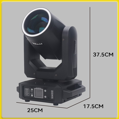 2Pcs 200W LED Moving Head DMX512 Quick-Install DJ Wedding Lighting - Picture 4 of 9