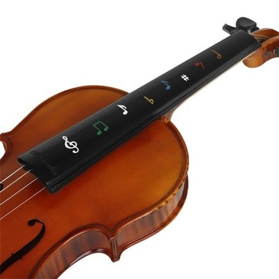 4/4 Size Violin Fingerboard Fiddle Replacement Part Finger Board Violin Neck Pad