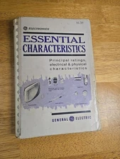 General Electric Essential Characteristics Principle Ratings Electrical 1964