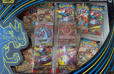 Pokemon Mega Evolution Mega Charizard X EX Oricorio Box Set