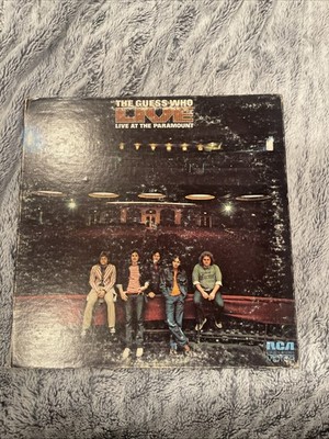 The Guess Who Live at the Paramount Vinyl