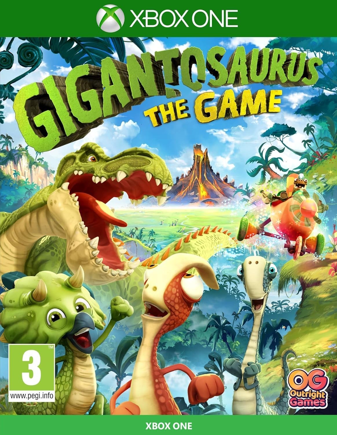 Gigantosaurus The Game Xbox One KIDS Dinosaur Game Brand New & Sealed