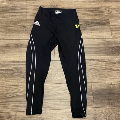 ADIDAS USF South Florida WOMEN'S STADIUM TIGHT bulls team issued Leggings L