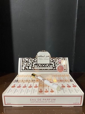 20PSC WHITE FAKHER LATTAFEH Travel Size 35 ML  Eau De Parfum (Wholesale Deal)