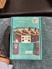 R36MAX 4000mAh Portable Rechargeable Handheld Retro Game Console,Comfort Non-Sl