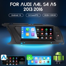 8.8" Android14 128GB Apple Carplay Autoradio Für Audi A4/A5/B8 MMI 3G 2009-2016