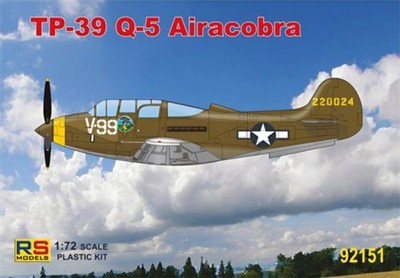 RS Models 92151 1:72 Bell TP-39Q Airacobra 3 Decal Version