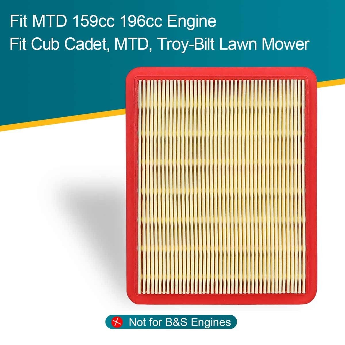 Emmawin 2 Pack 951-15245 Air Filter for Cub Cadet MTD 159cc 196cc