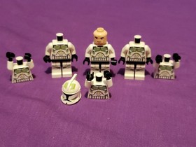 LEGO Star Wars Horn Company Clone Trooper Minifigure Lot Phase 1 Green sw0298
