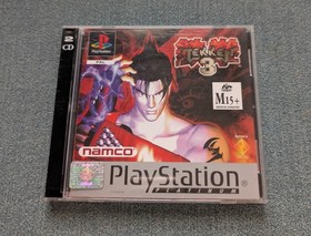 Tekken 3 PlayStation One PS1 PAL Version Platinum Rare VG Condition Complete