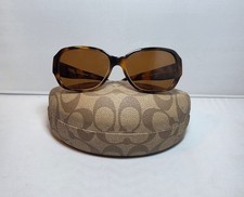 Coach Tortois Sunglasses HC8011B L022 Reese 5040/13 Gradient Lenses Floral Arm