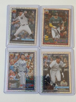2026 Topps Chrome 1991 Topps Baseball Mojo Refractors You Pick Your Card!