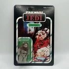 Vintage Star Wars Original Chief Chirpa Action Figure on Custom 65 Back ROTJ