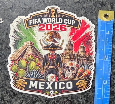 2026 FIFA World Cup Mexico Decal / Sticker Water Resistant Uv