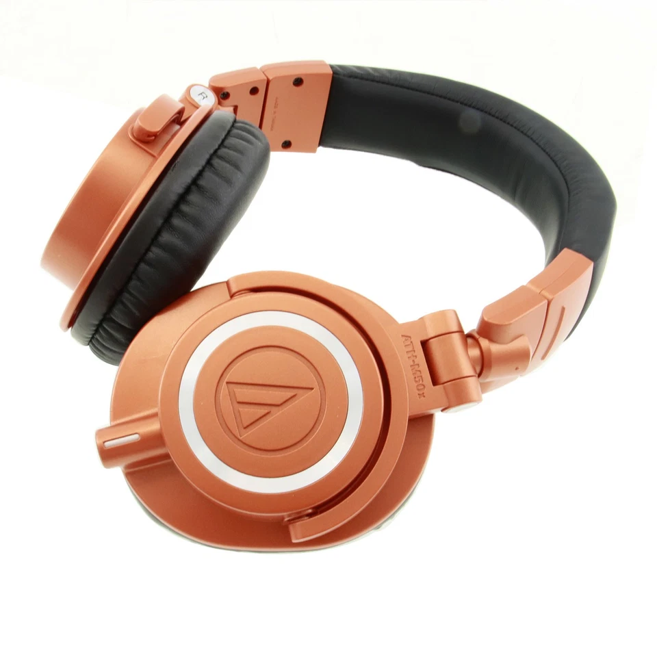 New IN BOX ATH-M50x Closed-Back Professional Studio Monitor Headphones US - Image 2 of 4