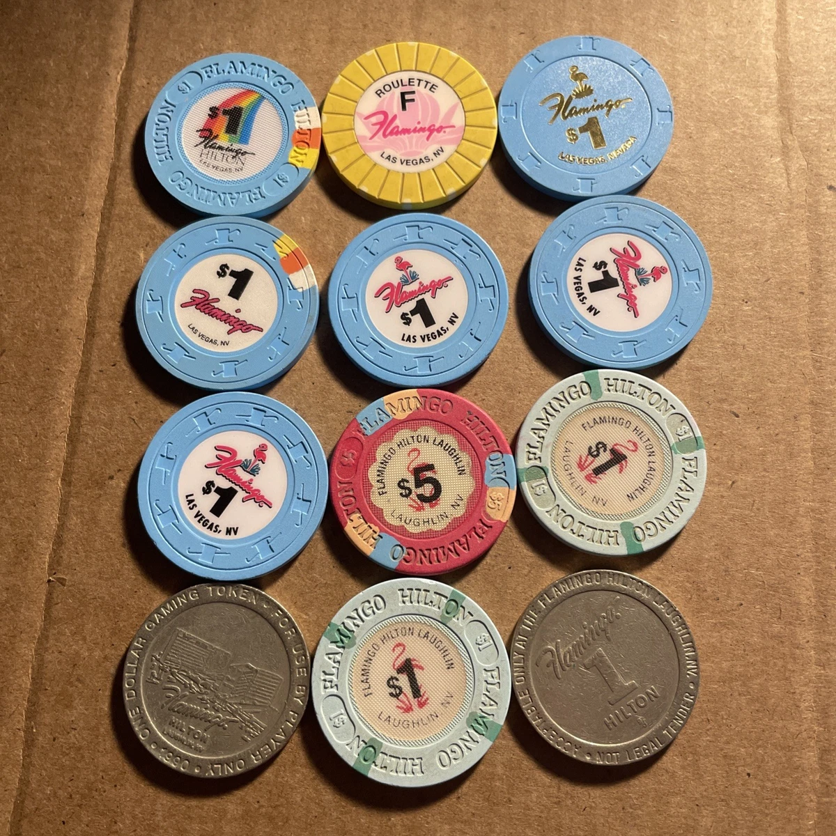 Flamingo Casino Chips In other Collectible Individual Casino Chips