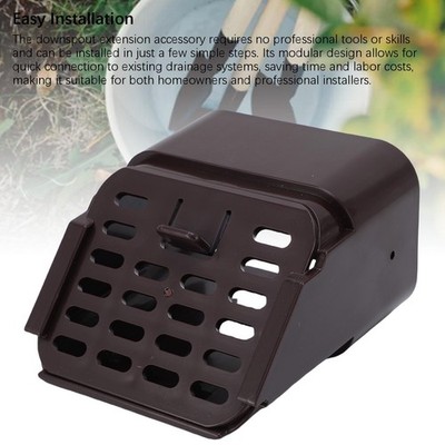 Gutter Downspout Connector Sturdy Filter Guard For 3X4 Inch A Type Recommend CX4