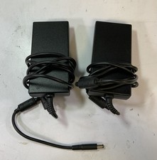  Lot of 2 Dell LA180PM180 180W 100-240V AC Power Adapter/Charger, Black "F1C"